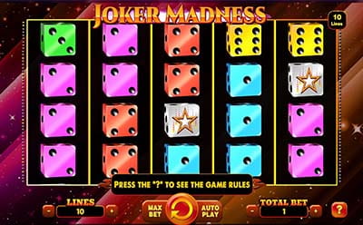 Spielt jetzt den Joker Madness Slot im Casombie Casino.