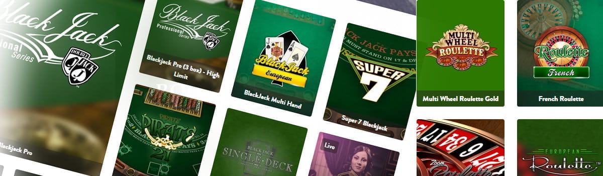 Dunder Casino bietet euch eine exquisite Auswahl an Tisch- und Kartenspielen