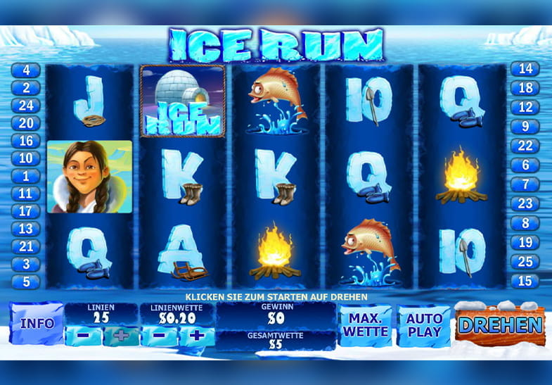 Ice Run Online-Spielautomat