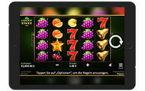 Das iPad verbindet Handlichkeit mit einer schönen Bildschirmgröße. Da macht es Spaß die Slots im 14Red mobile Casino zu spielen.