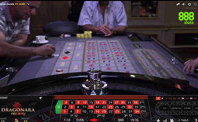 Eines der abgedrehten Live Roulette Spiele