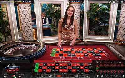 Amerikanisches Roulette im PlayFrank Live Casino
