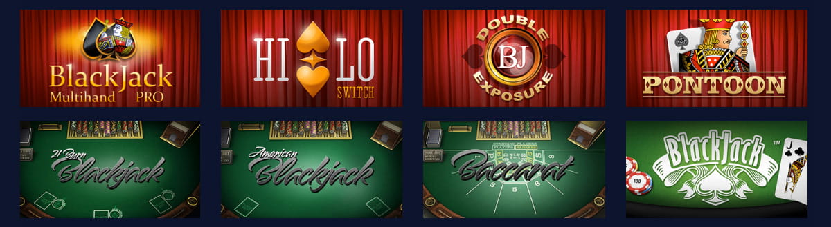 Ganz viel Roulette, Blackjack und Poker bei BetChain