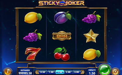 Spielt jetzt den Sticky Joker Slot im Betmaster Casino