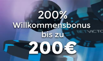 Exklusiver 200% Bonus bis zu 200€