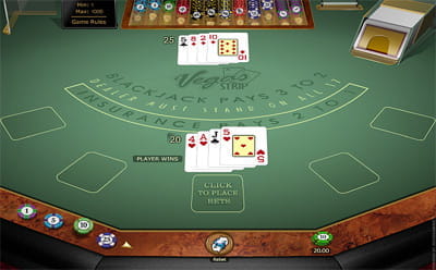 Blackjack in der Version für Handy und Smartphone im Playzee Casino