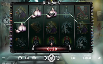 Blood Suckers Slot Bonusspiel
