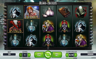 Blood Suckers in der bwin Online Spielhalle