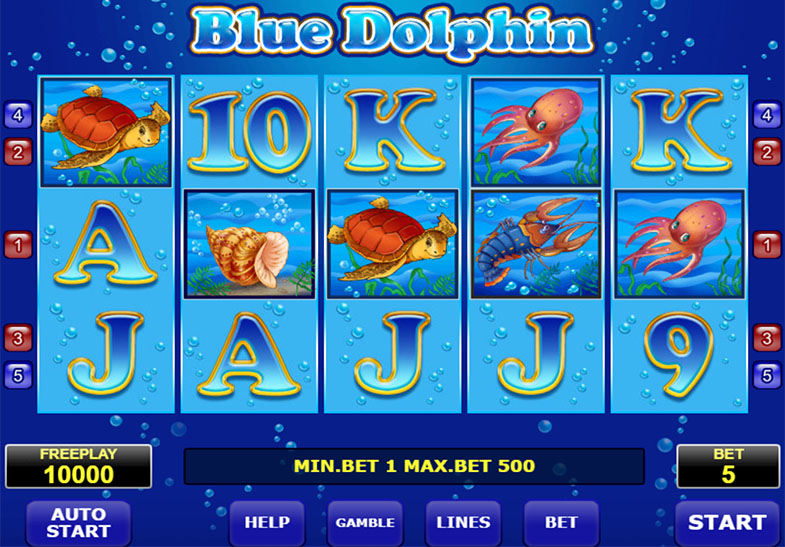 Kostenlose Demo von Blue Dolphin