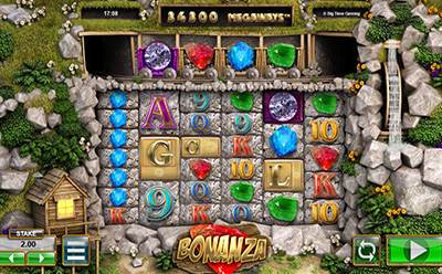 Bonanza im Rolling Slots Online Casino.