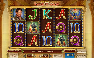 Book of Dead in der Spinz Online Spielhalle
