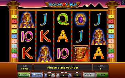 Book of Ra in der Tigerspin Online Spielhalle.
