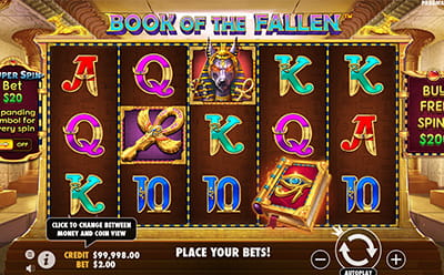 Book of the Fallen in der Interwetten Online Spielhalle