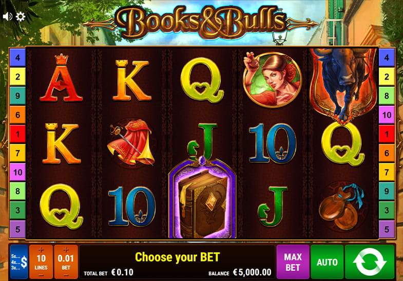 Books and Bulls online kostenlos spielen