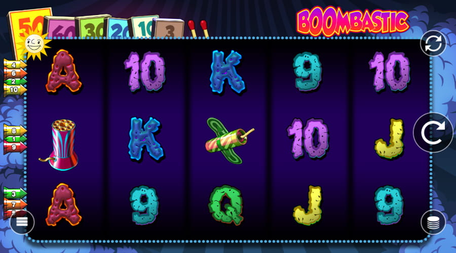 Den Boombastic Slot online kostenlos spielen.