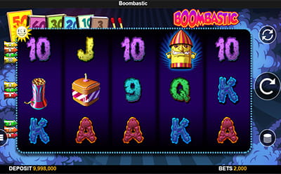 Boombastic in der Wildz Online Spielhalle