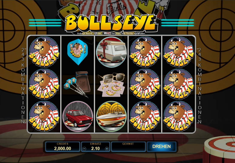 Bullseye TV Spielshow Slot