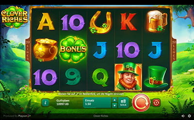 Luck Clover Riches im CasinoLuck spielen