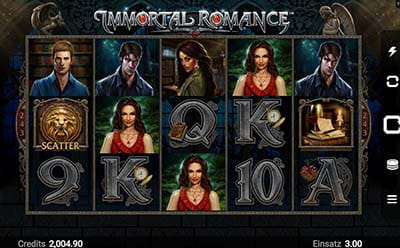 Spielt jetzt den Immortal Romance Slot im Casombie Casino.