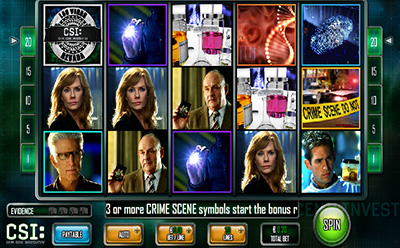 CSI Crime Scene Investigation Spielautomat fürs Handy