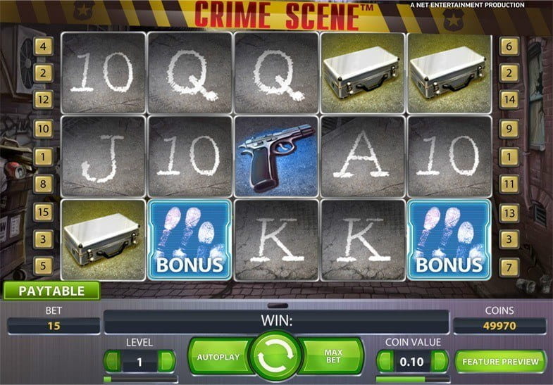 Crime Scene Online Slot