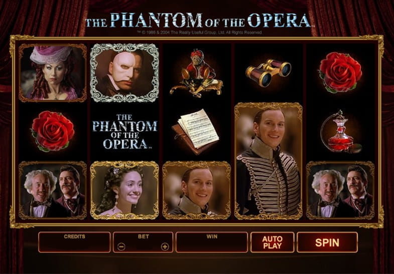 Das Phantom der Oper Musik Slot