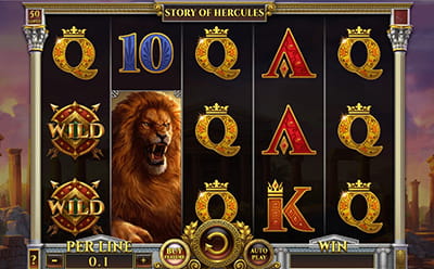 Der Story of Hercules Slot von Spinomenal.