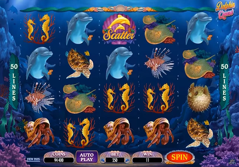Kostenlose Demo von Dolphin Quest