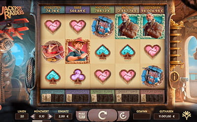 Jackpot Raiders im EUCasino spielen