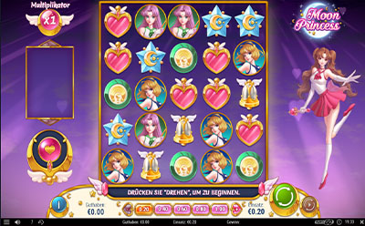 Das Moon Princess Automatenspiel von Play'n GO.