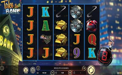 Spiel jetzt den Take the Bank Slot im Evobet Casino!