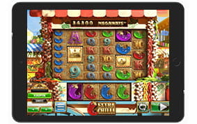 Extra Chilli auf iPad im mobilen Dunder Casino