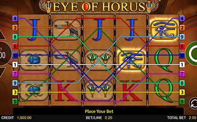 Eye of Horus bei Lord Lucky