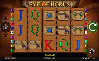 Eye of Horus in der Tigerspin Online Spielothek.
