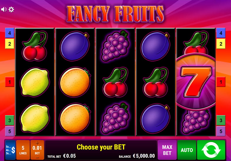 Fancy Fruits online kostenlos spielen
