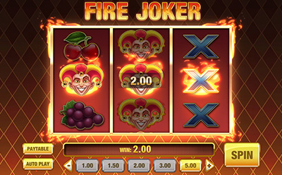 Fire Joker Slot Bonus Spiel
