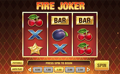 Fire Joker in der AdmiralBet Online Spielhalle