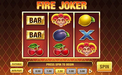 Fire Joker in der SlotMagie Online Spielothek.