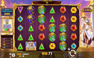 Gates of Olympus in der Sunmaker Online Spielothek.