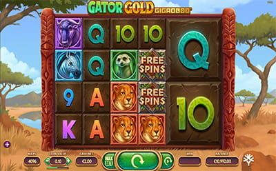 Gator Gold GigaBlox Slot Freispiele