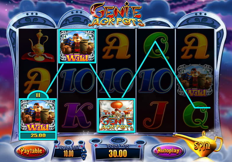 Genie Jackpots Spielautomaten