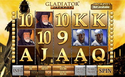 Den Gladiator Slot gibt es auch bei Ladbrokes