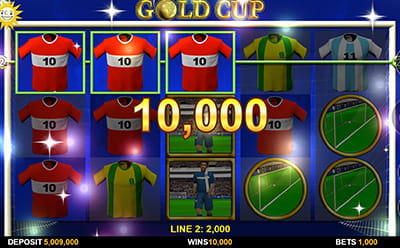 Gold Cup Slot Bonusspiel