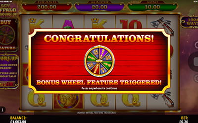 Golden Buffalo Double Up Slot Freispiele