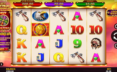 Golden Buffalo Double Up Slot Mobile