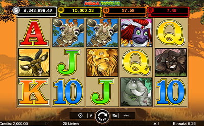 Mega Moolah Slot.