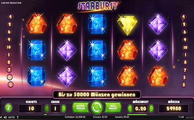 Der Slot Starburst.