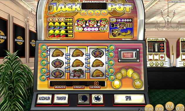 Ein kleiner Blick auf den Jackpot 6000 Spielautomaten