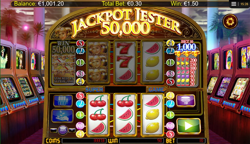 Jackpot Jester 50.000 online kostenlos spielen
