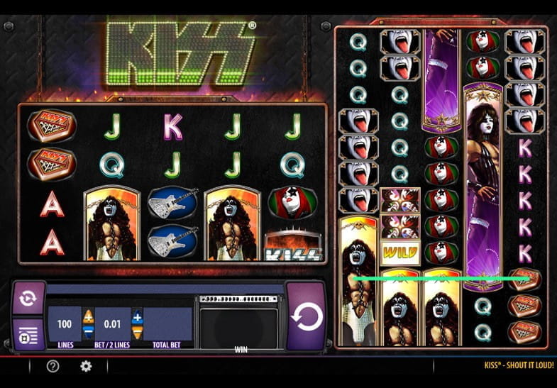 Kiss Musik Slot